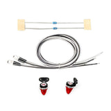 LED Plastic Marker Light 2.2V-3V Rear Clearance Lamp for DIY TAMIYA 1/14 RC Tractor Truck Model Semi Trailer Tipper Car Parts