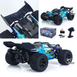 Fast Free Shipping SCY 18101 Muti-Terrain 1/18 2.4GHz Sync Remote Control Off Road Vehicle PVC Body RC Electric Big Tire Truck Wheelie Bar LED Light