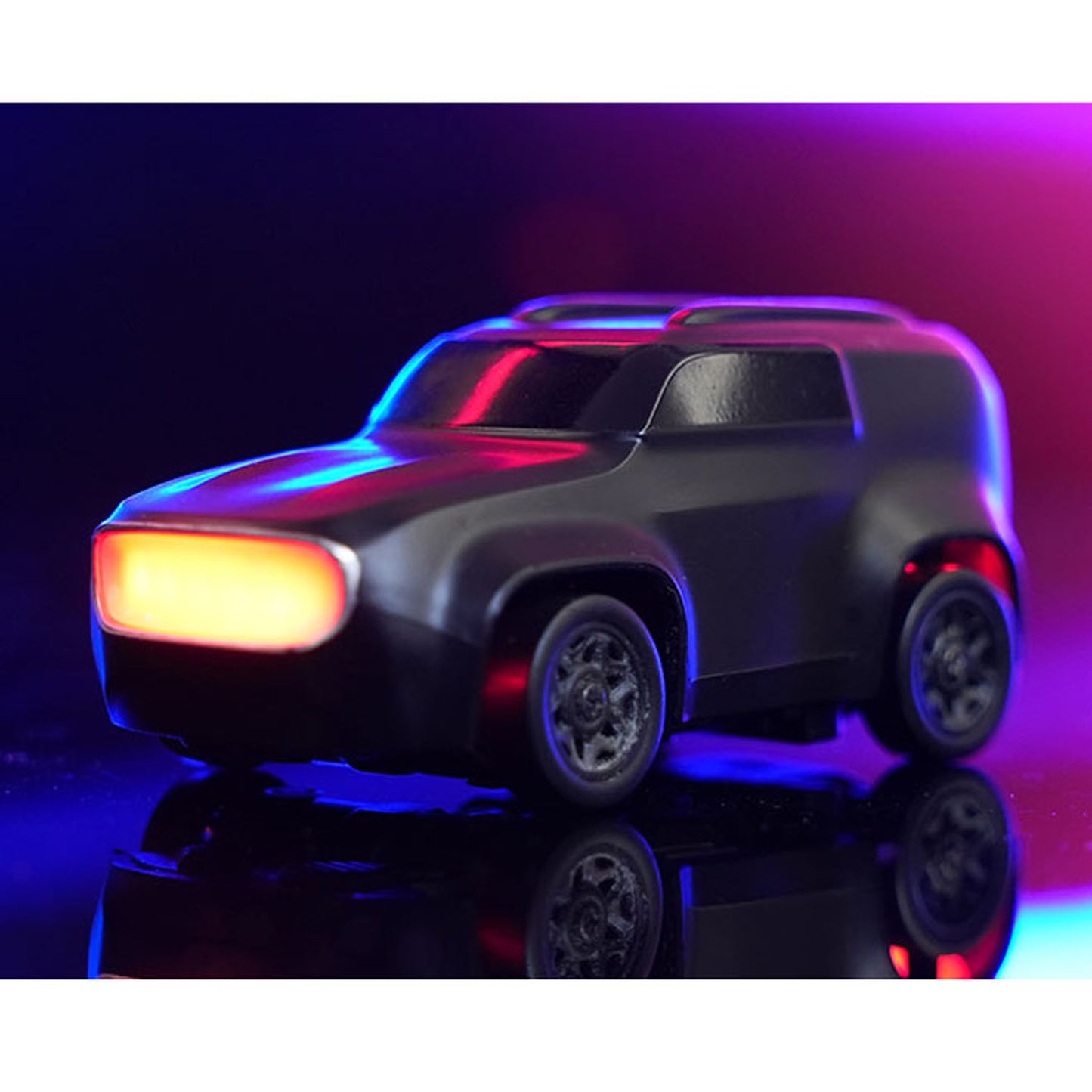 1/64 RC MINI High Speed Desktop Drift Car Q197 2,4 GHz Fernbedienung Allradantrieb Automodell RTR Batterie Bunte Lichter