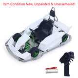 1/10 Plastic RC Go-Kart JDM 298B KIT Radio Controlled Electric Racing Car Unlimited Retrofit DIY Model for Adult Advanced Player