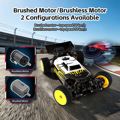TOUCAN RC HOBBY 1/24 Electric Remote Control Off Road Car 2401BH 50KM/H High Speed Metal Chassis Brushless Motor Hydraulic Shock Absorbers