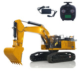 C374 Huge 1/8 RC Hydraulic Excavator 374 Metal Heavy Duty Digger RTR Radio Controlled Construction Vehicles Models Flysky Radio