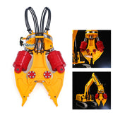 TOUCAN RC HOBBY Metal Hydraulic Shear with 270 Degree Rotation for 1/12 RC Hydraulic Digger C395 LR976 Remote Control Construction Vehicles Excavator