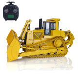 1/14 Metal Hydraulic RC Bulldozer DXR2 ST8 Radio Sound Pump ESC Motor JDM-98