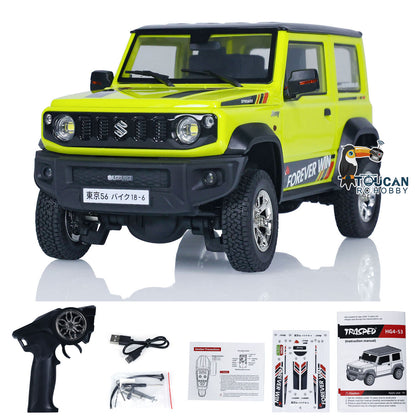 HG 1/16 4x3 RC Geländewagen Elektro Ferngesteuertes Crawler Kletterauto Sound Licht Rauch Lackiert Zusammengebaut 