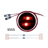 LED Plastic 2.2V-3V Warning Light Width Lamp for DIY TAMIYA 1/14 RC Tractor Truck Bulldozer Excavator Dumper R470 770S 3363 1851