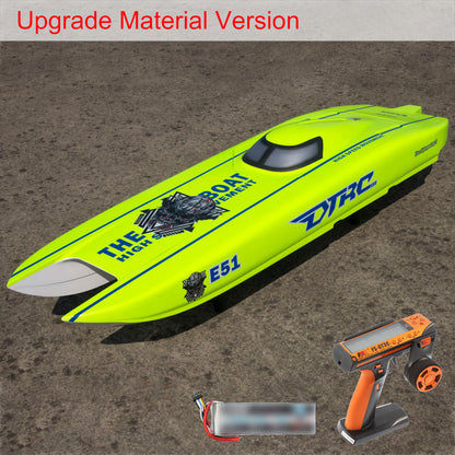 TOUCAN RC HOBBY DTRC E51 Electric RC Boat RTR Para?Aramid Fiber Waterproof Remote Control Racing Boats