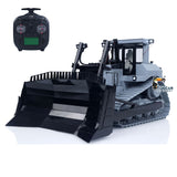 1/14 Metal RC Hydraulic Bulldozer DXR2 Light System Openable Door Remote Control Construction Vehicle JDM-98 Ultra Flysky Radio