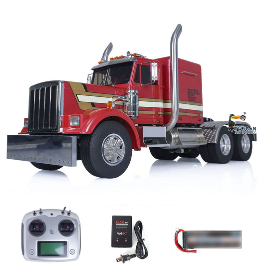 1/14 56301 6x6 RC Tractor Truck Ready to Run Metal Chassis Vehicle Model 2-speed Gearbox