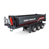 HUINA 1/18 Electric Lifting Remote Control Semi Dump Trailer for RC Tractor Truck 1501 Tail Light Support Leg No Sound System