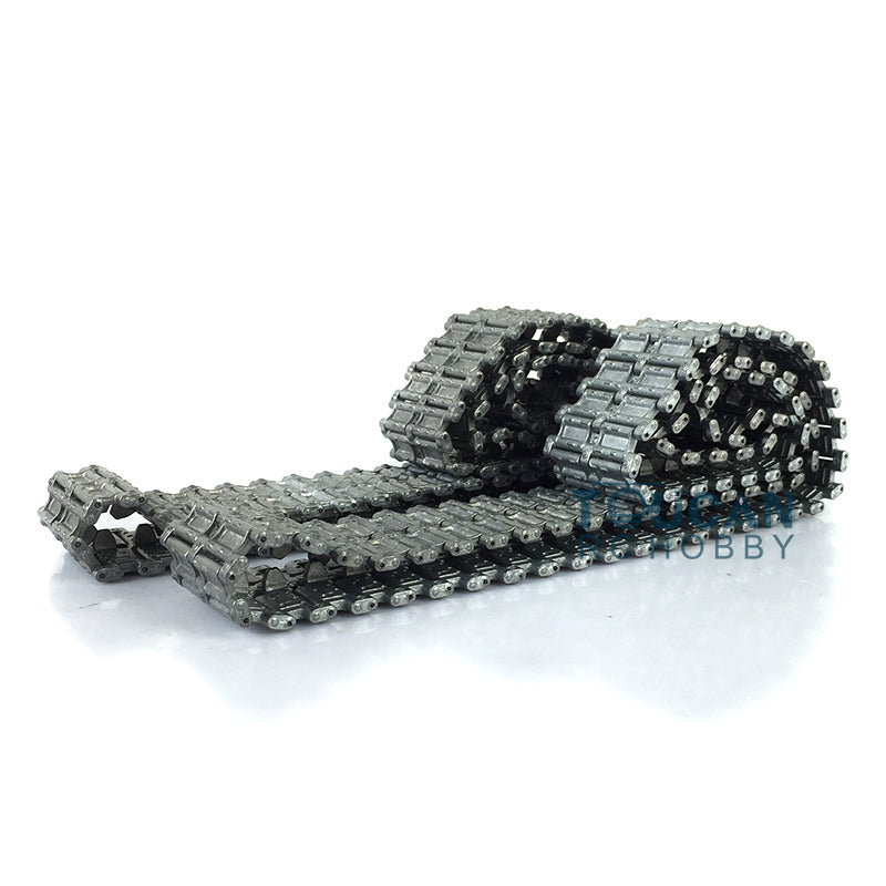 Metal Paired Single Linkages Tracks Sprockets Idlers Upper Hull Guard Plate Net For HL 1/16 Scale Russian T90 RC Tank 3938 Model
