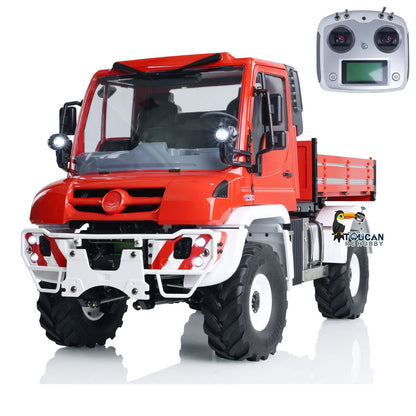 1/10 Metalleimer RC Geländewagen U423 4x4 Fernbedienung Crawler Auto Modell Licht Sound