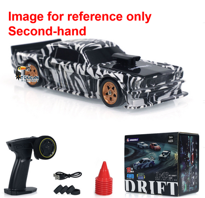 Fast Free Shipping Second-hand Products CA Stock 1/43 Radio Control Drift Car 4WD RC 2.4g Mini Race Car Toy High Speed Model