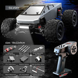 1/20 RC High Speed Pickup Truck 40km/h 4*4 2.4G Remote Control Off Road Car C8811 Brushless Motor Battery ESC Lifting Wheel RTR