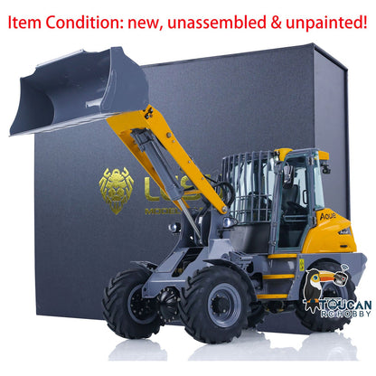 TOUCAN RC HOBBY LESU AOUE MCL8 1/14 Metal 4x4 Hydraulic RC Loader A0015 with 4CH Reversing Valve Light Sound System for Construction Model Hobbyists