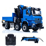 3363 Metal 1/14 2.4GHz Remote Control Tractor Truck Hydraulic Crane Fly Jib Arm 4151 AK 6*6 RC Agriculture Lorry Paladin PL18EV