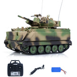 1/16 Tongde Remote Control Tank M2412-A M113A1 MRV Infrared Barrel Recoil Fire Flashing 320 Turret Rotation Metal Drive Gearbox