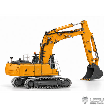TOUCAN RC HOBBY LESU LR956 B0030 3Arms 1/14 Metal RC Hydraulic Drive Excavator Dual Pumps 10CH Valve Brushless Motor Light PL18EVLITE Radio No Sound