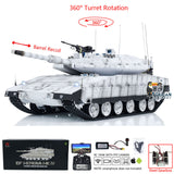 Heng Long 1/16 RC Tanks 3958 Radio Controlled Military Cars IDF Merkava MK IV Metal Driving Gearbox FPV Camera 360