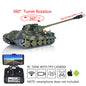 Henglong 1/16 TK7.0 Promotion King Tiger 3888A RTR RC Tank Barrel Recoil 360 Degrees Turret BB IR Smoke Metal Tracks Sprockets Idlers Wheels Gearbox