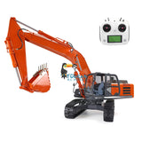 JZM DIM-H3 1/12 RC Hydraulic Excavator Steel Aluminum Alloy Construction Vehicle with 3-Way Valve for Model Hobbyists