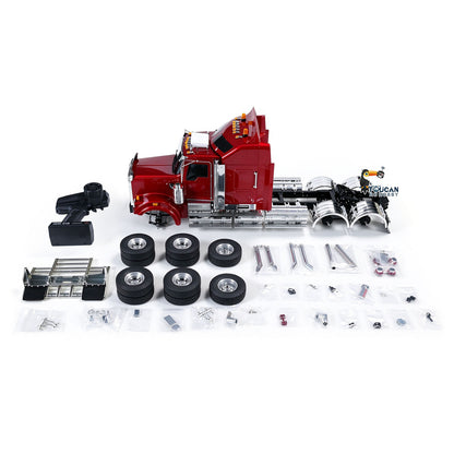 TOUCAN RC HOBBY JDM 518 1/14 RC Tractor Truck 6X4 C509 Plastic Body Remote Control Vehicle Model with 2 Speed Transmission Lighting System PNP