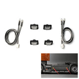 3V LED Kunststoff Seitenschweller Licht Warnleuchte für 1/14 DIY TAMIYA Fernbedienung Traktor Lkw R470 R620 Modell Auto Spielzeug Upgrade