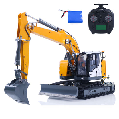 TOUCAN RC HOBBY Fast Free Shipping MD Metal 1/14 RC Hydraulic Tracked Excavator LR926 2Arms Remote Control Digger 4 way Valves Dual Pumps 2212 Brushless Motor RTR