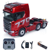 Free Fast Shipping KABOLITE 1/14 770S 100 RC Tractor Truck 6x6 Remote Control Lorry Car 2Speed Gearbox Differential Lock RTR Model