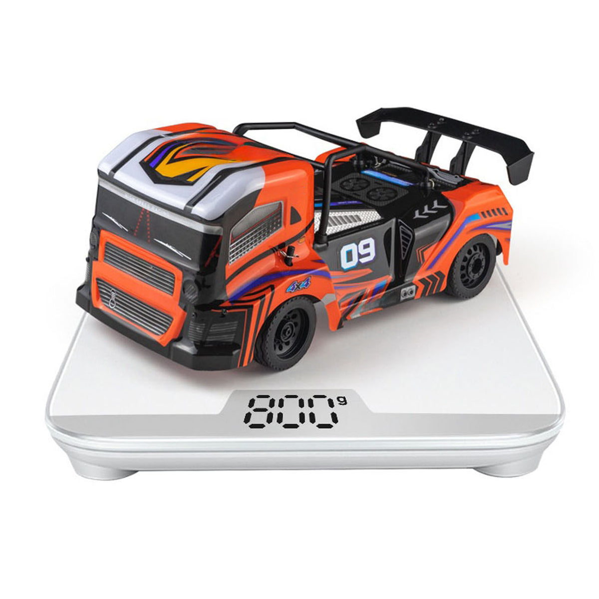 12,6 Zoll PVC-Schale SCY 16304 1/16 AWD Fernbedienung Drift Car RC Modellfahrzeug 380 Bürstenmotor 30A ESC Kugellager RTR