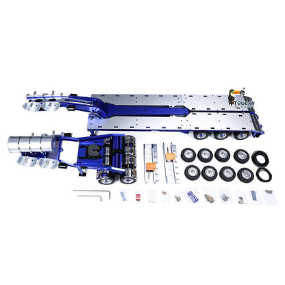 Begrenzte lager JDMODEL 1,5 M Metall Drake Anhänger für 1/14 TAMIYA Traktor Lkw LESU Fahrzeuge 1/12 DIY Modell Spielzeug Autos