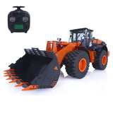 1/14 JDM 198 RC Hydraulic Loader ZW370 Construction Vehicles Models Assembled W/ Light & Sound Systems Motor Servo ESC Radio