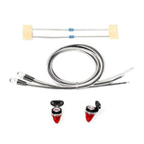 LED Plastic Marker Light 2.2V-3V Rear Clearance Lamp for DIY TAMIYA 1/14 RC Tractor Truck Model Semi Trailer Tipper Car Parts