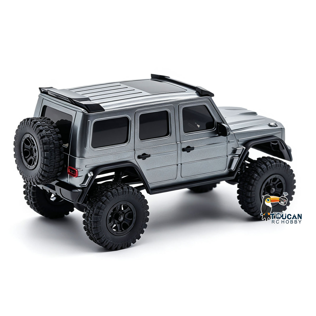 TOUCAN RC HOBBY AX30 1/30 4WD RC Rock Crawler Truck 2.4G Remote Control Off Road Climbing Car with Light System Battery RTR
