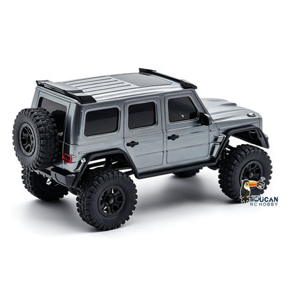 TOUCAN RC HOBBY AX30 1/30 4WD RC Rock Crawler Truck 2.4G Remote Control Off Road Climbing Car with Light System Battery RTR