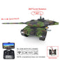 Henglong 1/16 TK7.0 Plastic RTR RC Tank 3889 German Leopard2A6 with BB Infrared Combat Barrel Recoil 360 Degrees Turret Smoke Steel Gearbox