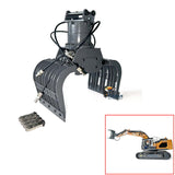 Metal Radio Control Truck Parts Bucket Bearing Wheels Grab for 1/14 RC Hydraulic Excavator 945 Digger Toys Model for Adults