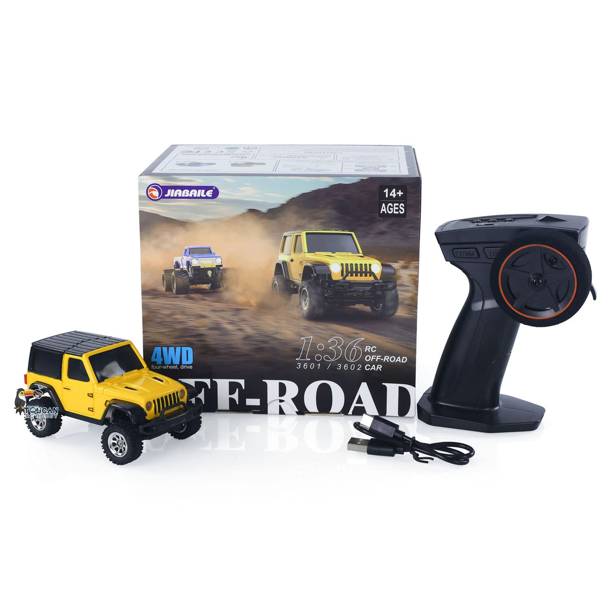 Fast  Free Shipping 2.4G 1/36 Remote Control Rock Crawler RC Off Road Car 4*4 RTR Model Vehicle Light Mini Toy for Children Gifts