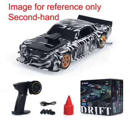 Fast Free Shipping Second-hand Products CA Stock 1/43 Radio Control Drift Car 4WD RC 2.4g Mini Race Car Toy High Speed Model
