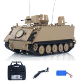 1/16 Tongde RC Tank M2412-B M113A1 ACAV Infrared 360 Turret Rotation Smoking Light Sound Remote Control Electric Model RTR