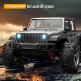 1/20 RC High Speed Pickup Truck C8819 4WD 2.4G Remote Control Off Road Vehicle Lifting Wheel LED Lights Motor Ready to Run Car