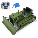 MD D7 1/14 Metal RC Hydraulic Bulldozer Construction Vehicle Brushless ESC Flysky Remote Controller RTR Model for Adults