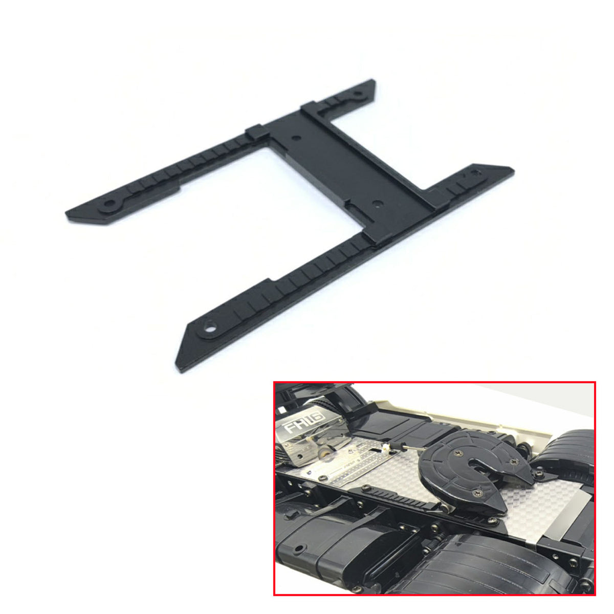 TOUCAN RC HOBBY Metal Fifth Wheel Baseplate Fifth Wheel Hook for 1/14 RC Tractor Truck FH16 750 770S Car Parts for DIY RC Hobby Model