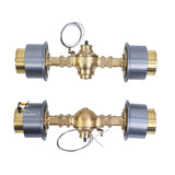 JDM 198S Metal Front/Rear Axle/Wheel Hub Accessories for 1/14 RC Hydraulic Loader DIY Modified Vehicle Scale Model
