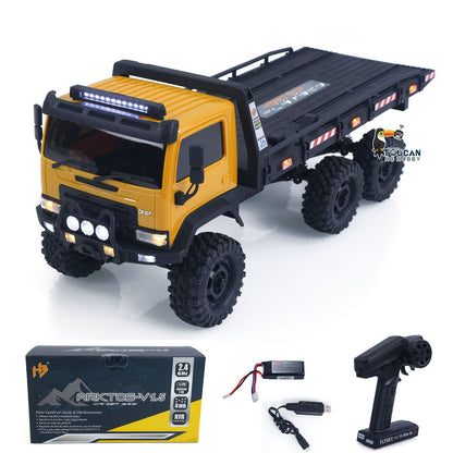 TOUCAN RC HOBBY Fast Free Shipping for EU Hobby Plus 1/18 Remote Control Off Road Car 6X6 RC Flatbed Truck 2Speed Gearbox Flysky ESC 280 Brushed Motor 6CH Radio RTR