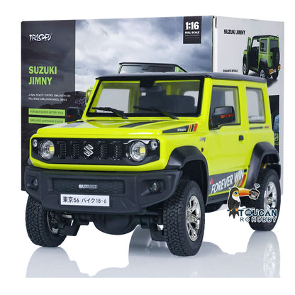 HG 1/16 4x3 RC Geländewagen Elektro Ferngesteuertes Crawler Kletterauto Sound Licht Rauch Lackiert Zusammengebaut 