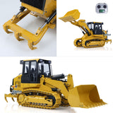 JDM Model 188 1/14 Metal Tracked RC Hydraulic Loader JDM-188 C963D Valve Pump Remote Control Vehicles Toys JDM-188