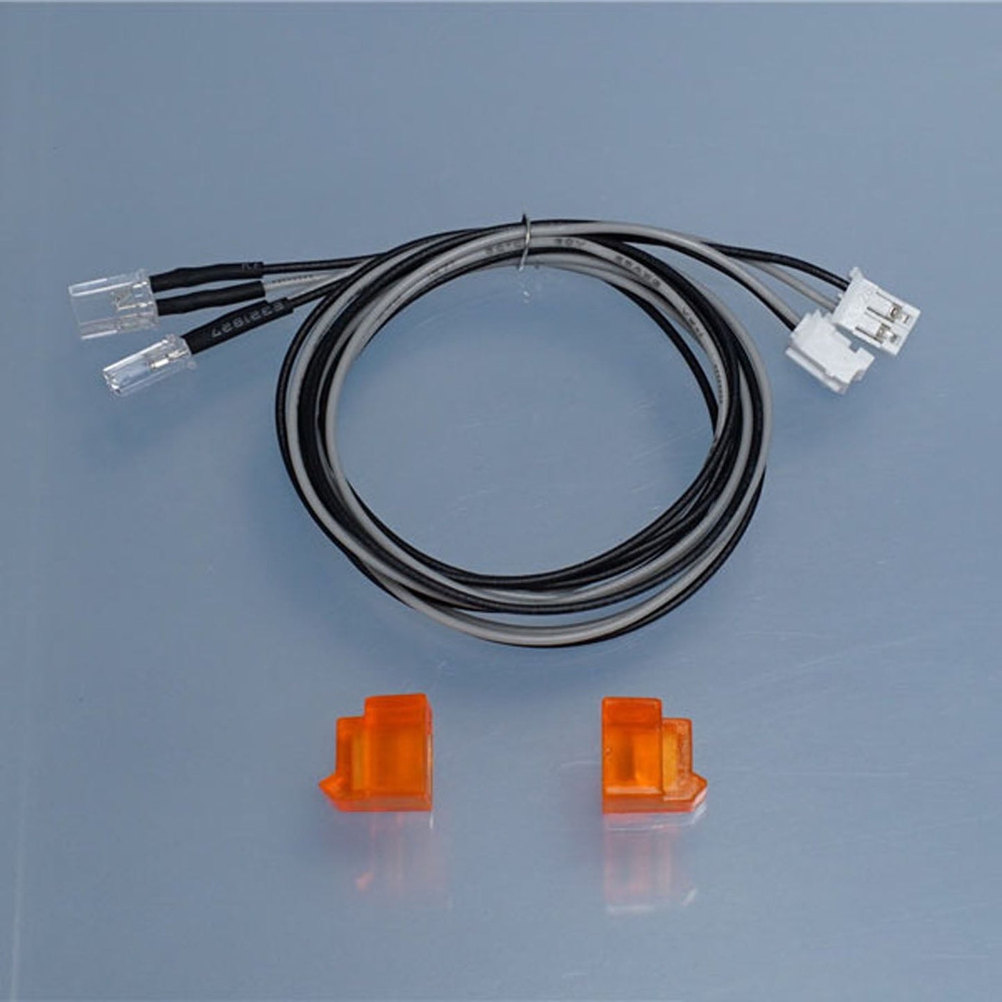 Fußpedal-Licht, Kunststoff, 3 V, LED-Blinkerlampe für DIY TAMIYA 1:14 Fernbedienungs-Sattelzugmaschine R620 R470 Modellauto-Zubehör-Upgrade