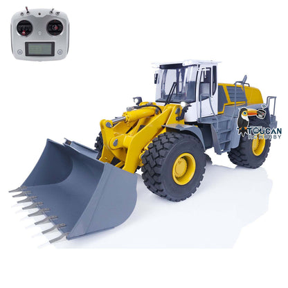 JZMODEL Metall 1/14 580 RC Hydraulische Ausrüstung Loader Radio Control Bau Fahrzeug Hobby Modelle Sound Licht System ESC 