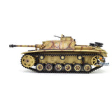 2.4G Henglong 1/16 7.0 Plastic German Stug III RTR RC Tank Model 3868 BB IR Steel Gearbox 1800MAH Battery Radio Sound Lights